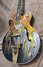 Gretsch G7593BK Black Falcon Used Electric Guitar