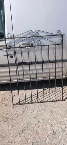 Black iron metal pedestrian - metal,