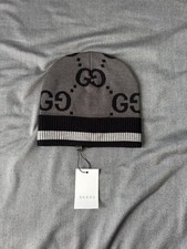 Gucci GG Black/ Grey Beanie