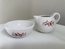 Wade Pottery Jane Asher Sprinkles Cream Jug & Sugar Bowl by Wade