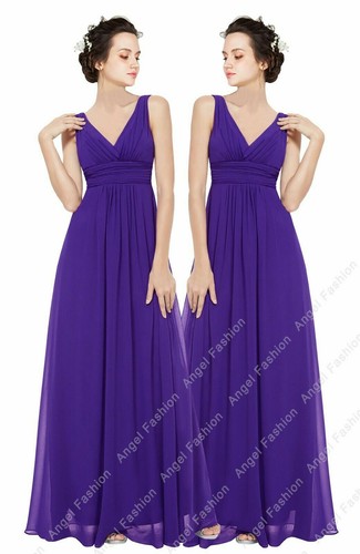 Chiffon neck floor length - chiffon,