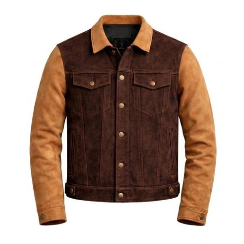 Men brown suede - men's,