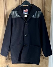Vintage 1980s Kids Black Wool