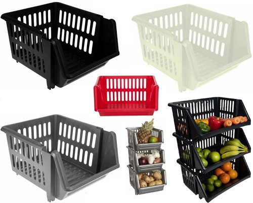 Set stacking cm basket - of,