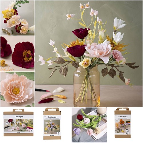 Diy flower paper craft - flower,