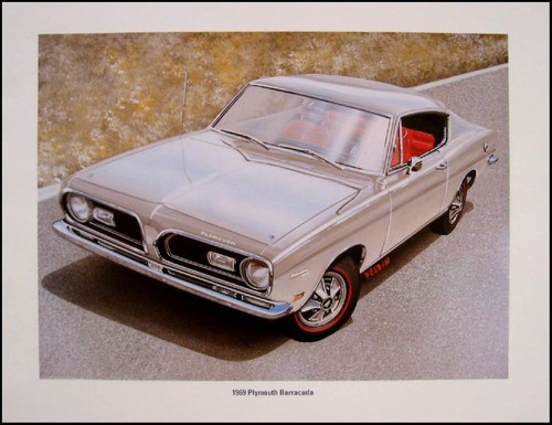 1969 plymouth barracuda - 1969,