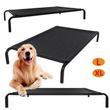 Premium Dog Pet Elevated Bed Raised Foldable -LIFETIME Warranty -Sizes L XL.
