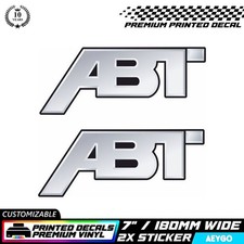 2x ABT AUDI Race Livery Vinyl