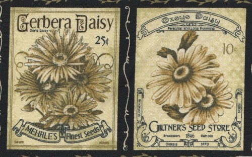 Fabric picture panel - fabric, picture panel gerbera