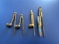 4 x VINTAGE SCHOOL SOLID BRASS