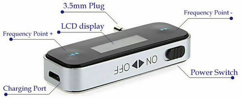 Car kit wireless bluetooth - car, fm