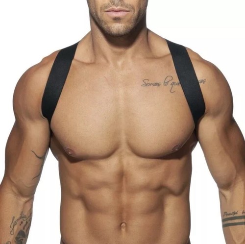 Men gym stretchy harness - gym,