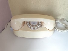 Crosley CR59 Cream Princess Corded Touchtone Push Button Rotary Style Phone 2011
