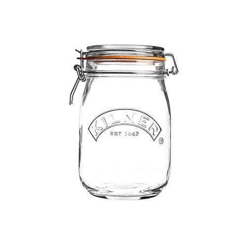 Kilner clip top jar glass - jar,