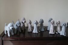 Needle Felted Bedlington Terriers keyrings and models Free UK Postage