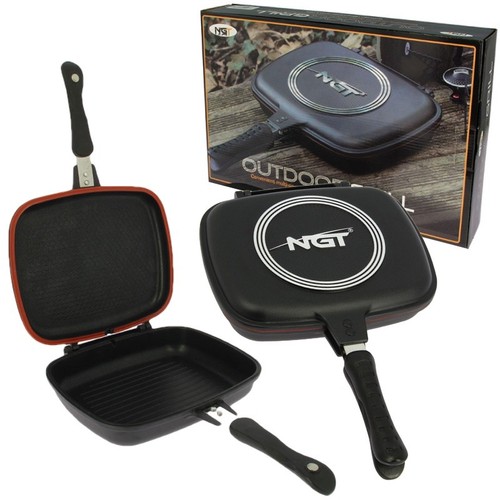 Ngt double grill - double, pan