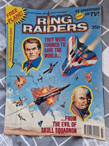 Rare ring raiders comic - raiders,