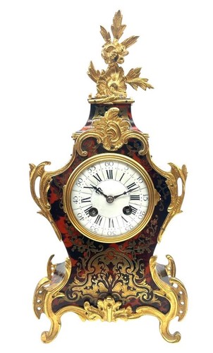 Quality boulle inlaid mantel - boulle,