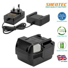 25.2V 5000mAh Li-ion Battery/Charger For Hitachi BSL2530 328033 328034 DH25DAL