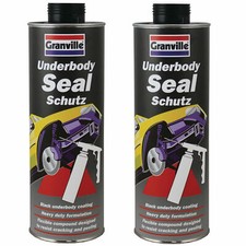2 x Granville Underbody Seal Schutz Rust Protection Underguard Underseal 1 Litre