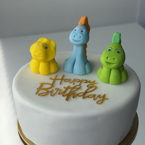 Dinosaurs cake toppers edible - cake,