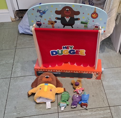 Hey duggee wooden puppet - wooden,