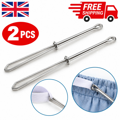 2pcs stainless steel elastic - 2pcs,