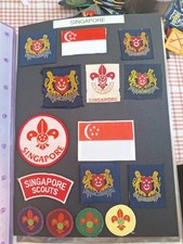 Scout Badges SINGAPORE  X 31