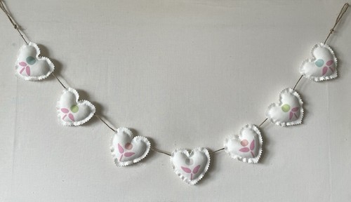 Heart garland bunting laura - garland,