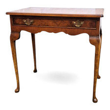 Walnut Console Table - Antique
