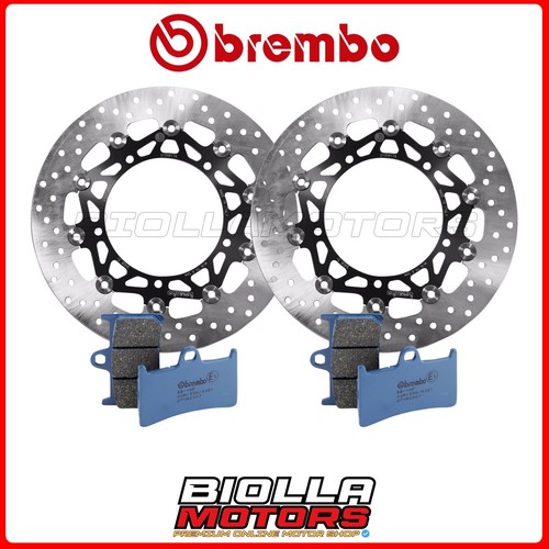 Kit pads discs brembo - discs, yamaha