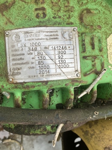 2012 bauer slurry pump - 2012,