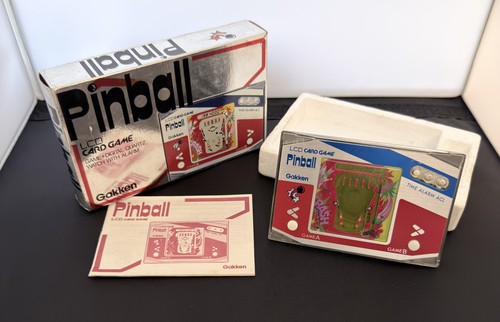 Gakken pinball lcd card - gakken,