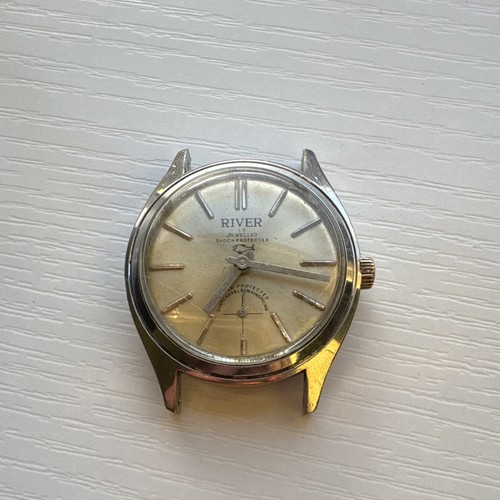 Vintage river jewel - river, swiss