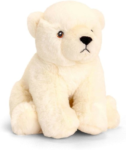 Polar bear plush toy - plush,
