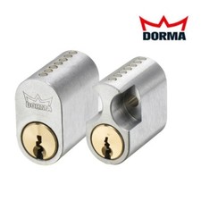 Scandinavian double oval lock cylinder Dorma 5 keys 7 pin analog of Assa Ruko
