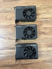 Lot of 3 EVGA NVIDIA GeForce