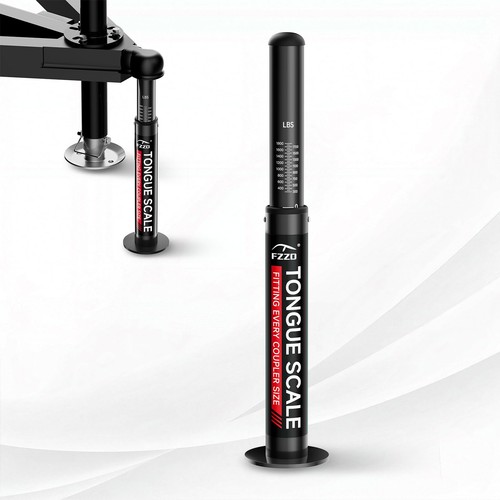Trailer tongue weight scale - tongue,