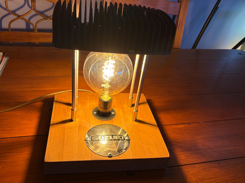 Table lamp made - lamp, from