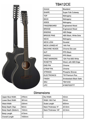Guitar tanglewood model - tanglewood,,