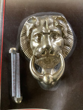 Solid brass Lion’s head door