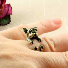 Silver Bronze French Bulldog