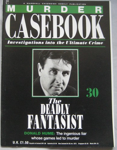 Murder casebook magazine issue - casebook,