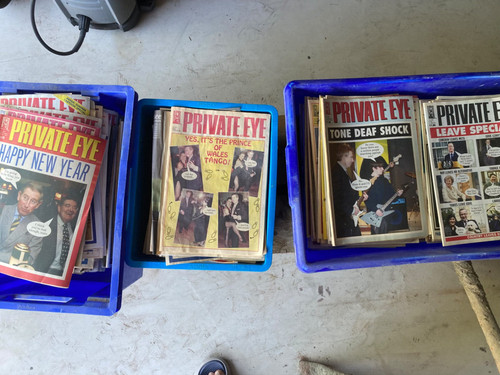 Private eye magazine job lot - private,