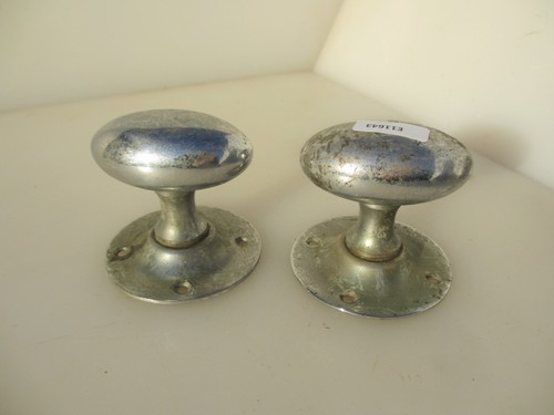 Antique brass door knobs - antique,