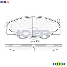 BRAKE PAD SET DISC BRAKE