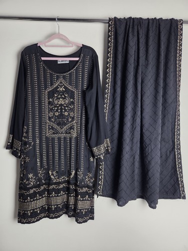Ladies kurta embroidered shirt - ladies,