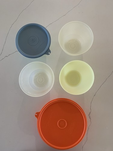 Vintage tupperware cereal - vintage,