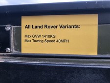 MILITARY LAND ROVERS WOLF MAX