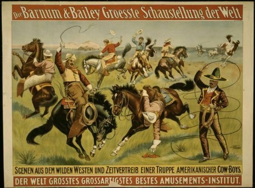 Vintage barnum bailey circus - bailey,